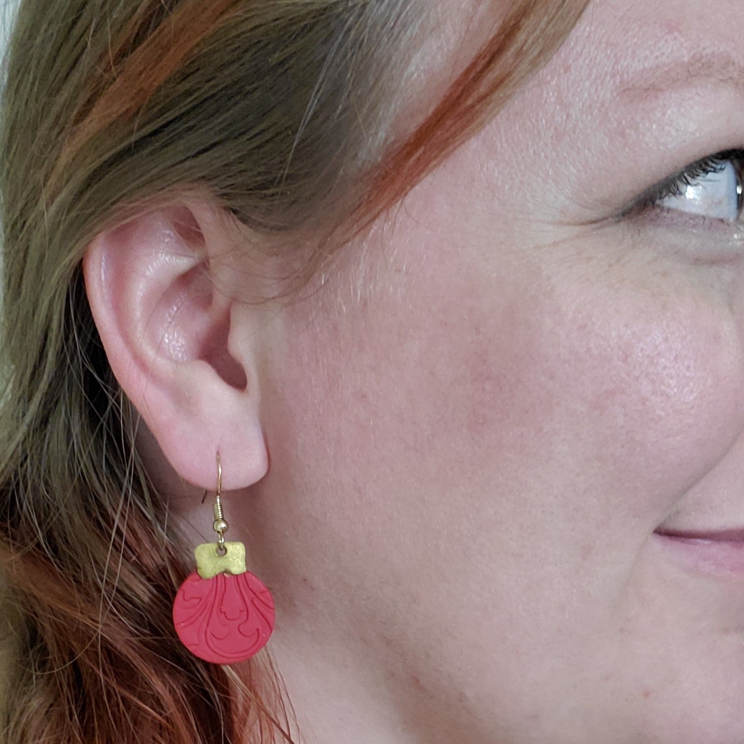 Textured Ornament Earrings