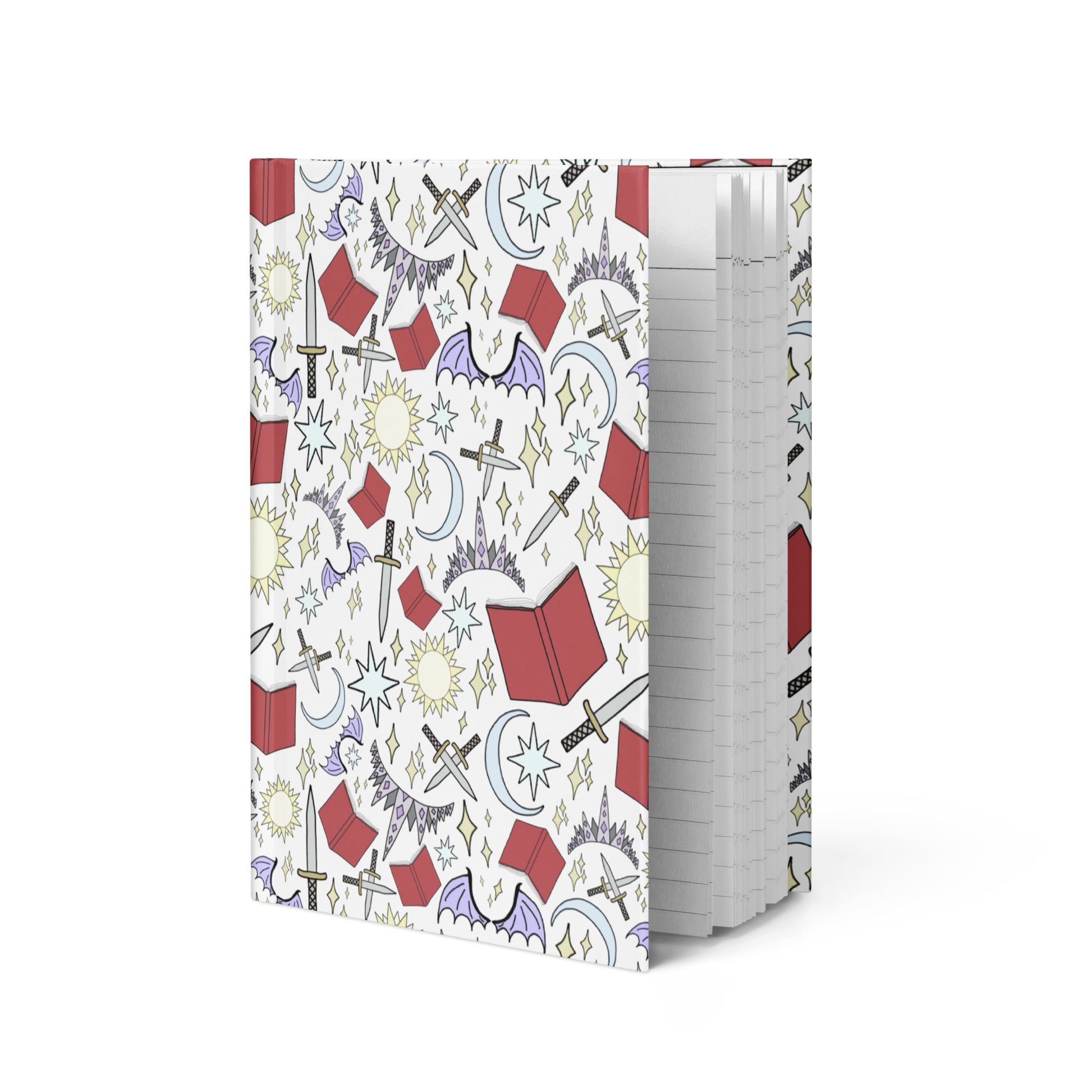 Fantasy Book Hardcover journal matte