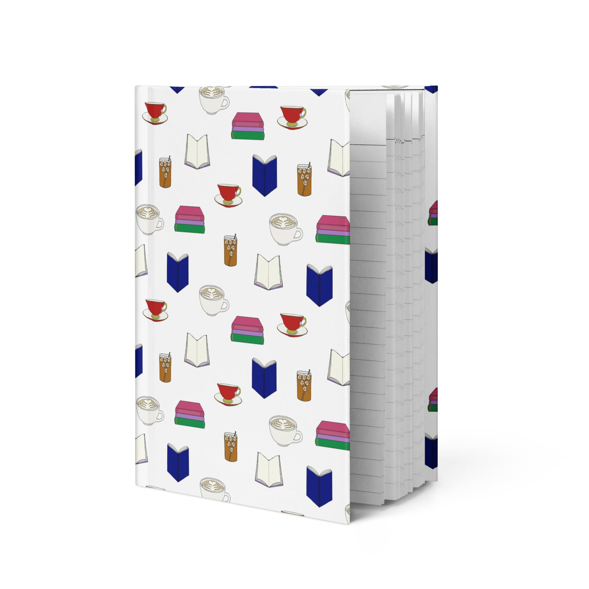 Books & Drinks Hardcover journal matte