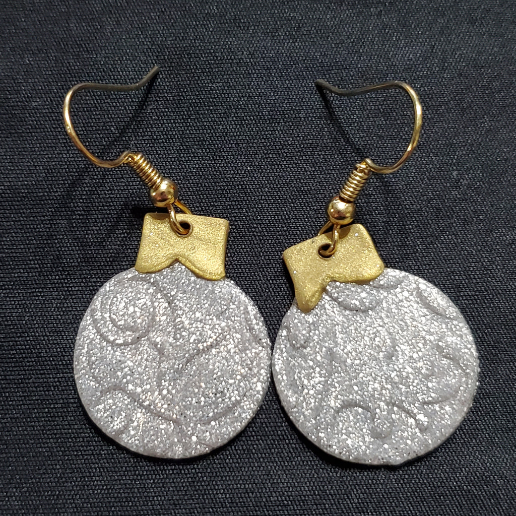 Textured Ornament Earrings