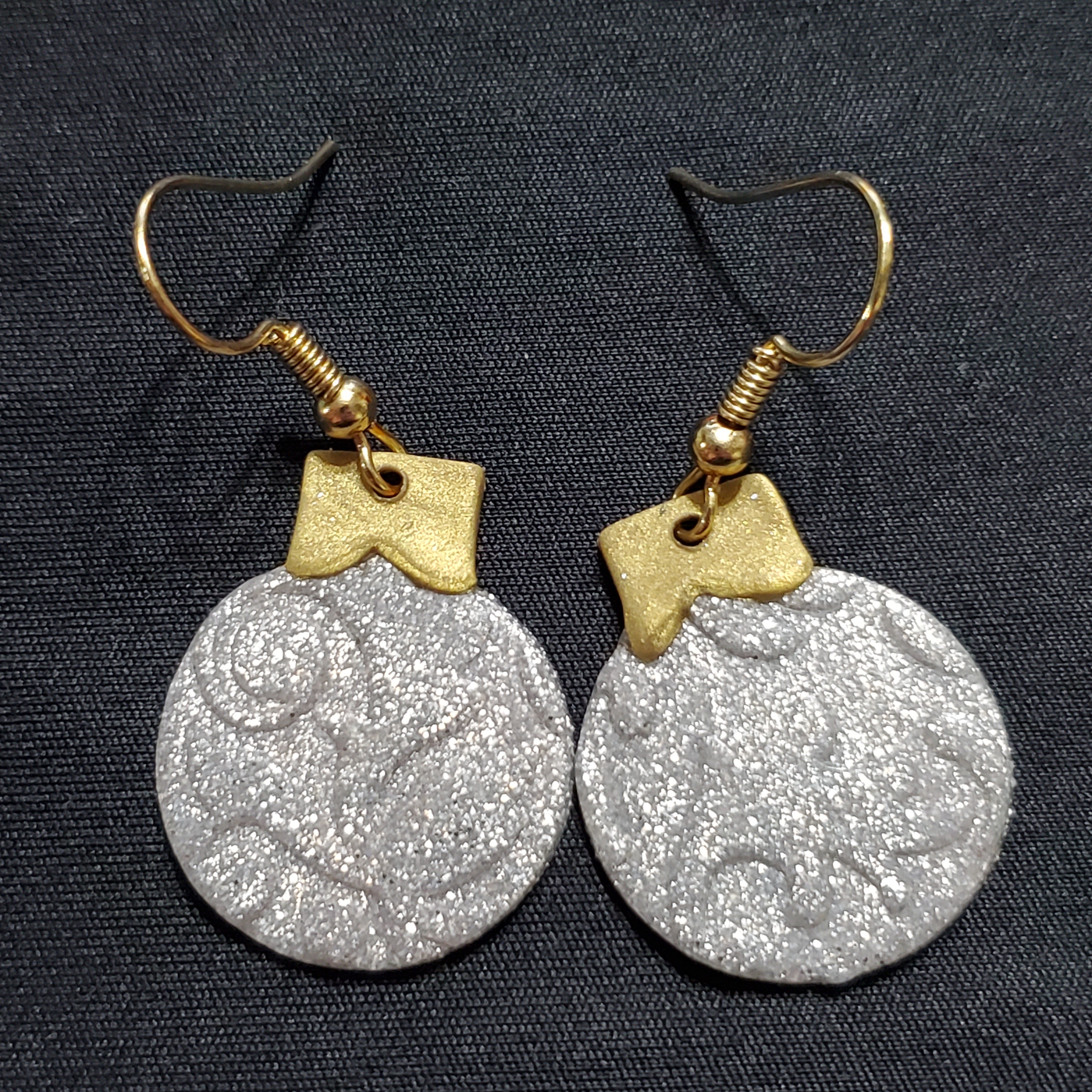 Textured Ornament Earrings
