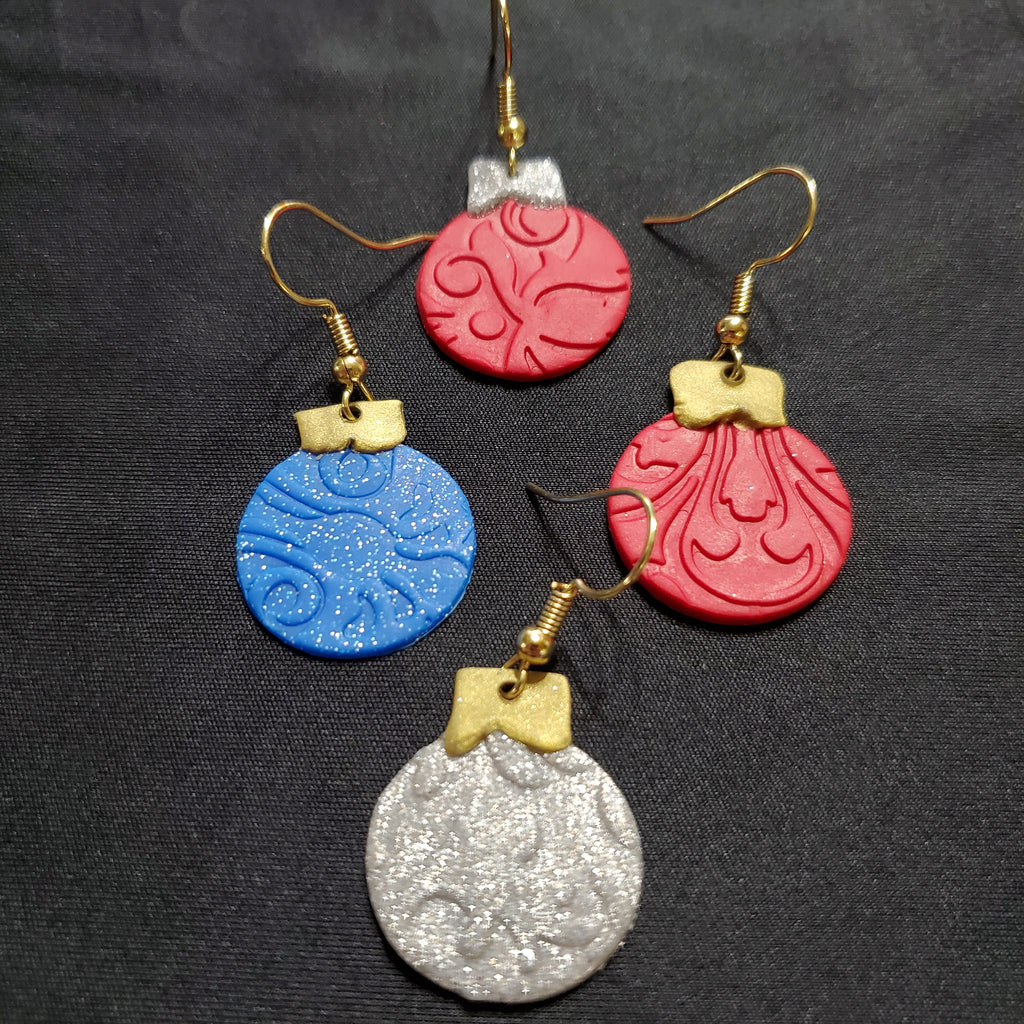 Textured Ornament Earrings