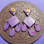 Mardi Gras Party Earrings