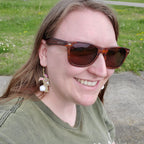 Golden Easter Bunny Earrings