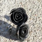 Black Rose Studs