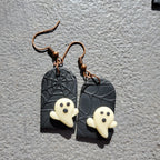 Spiderweb Ghouls | Glow in the Dark Earrings