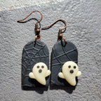 Spiderweb Ghouls | Glow in the Dark Earrings