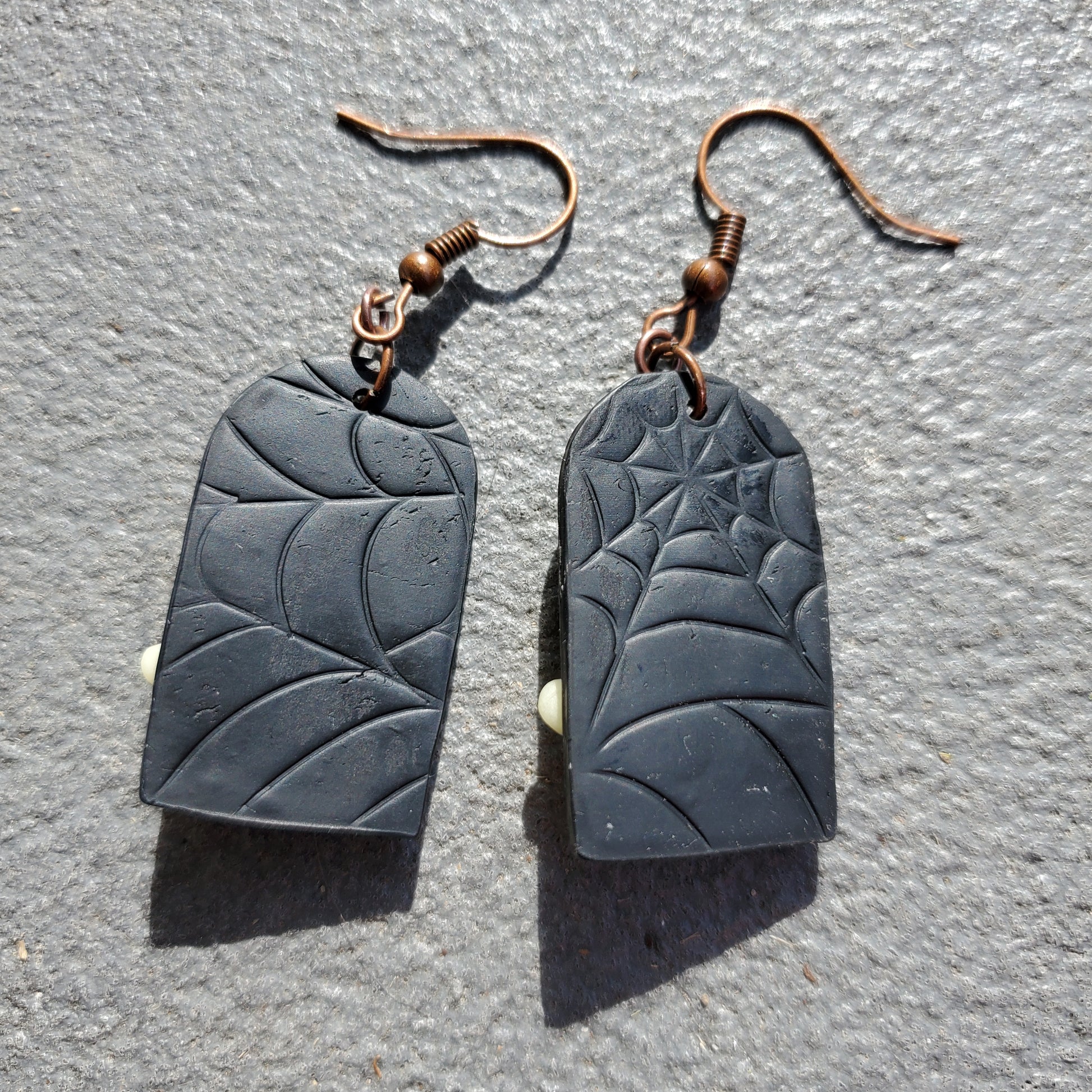 Spiderweb Ghouls | Glow in the Dark Earrings