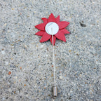 Poinsettia Lapel Pin