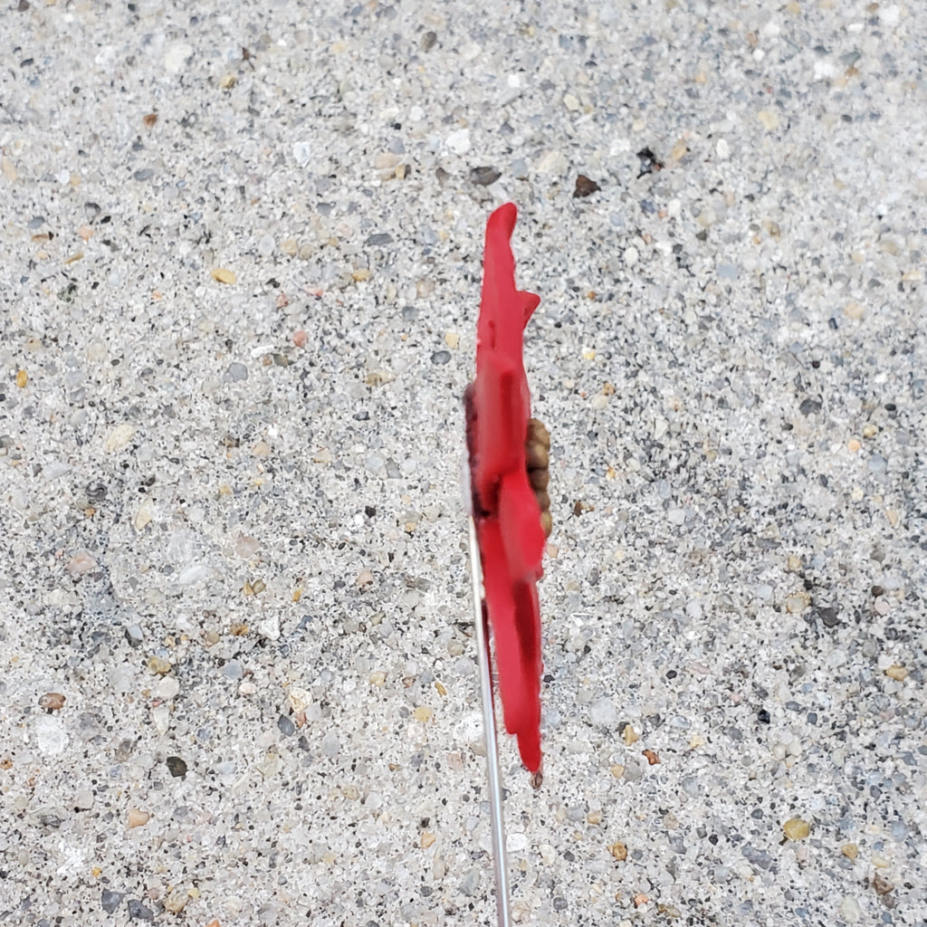 Poinsettia Lapel Pin