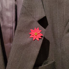 Poinsettia Lapel Pin