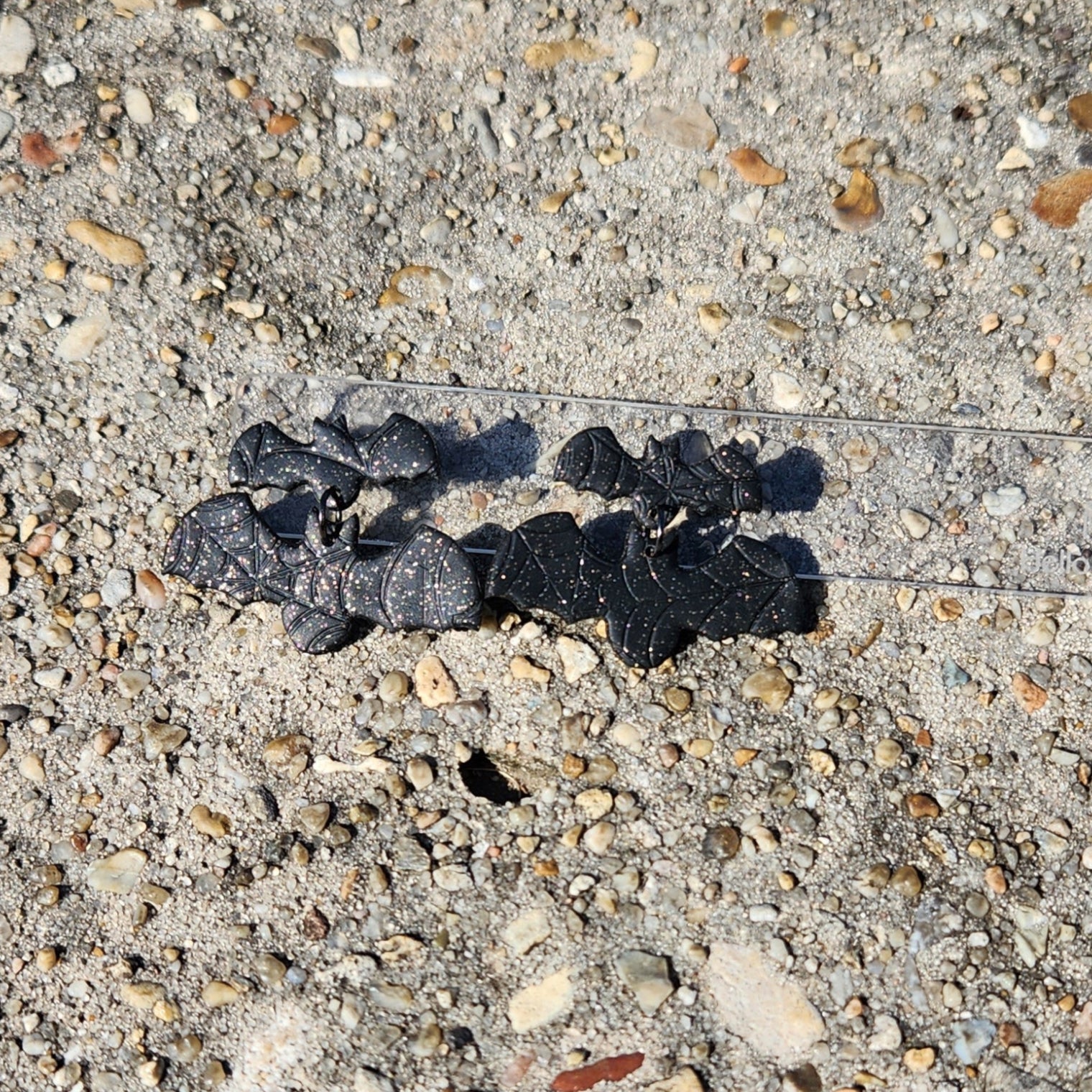 Black Sparkle Spiderweb