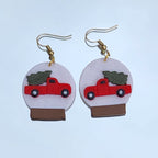 Red Truck Snow Globe