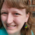 Mardi Gras Arch Earrings