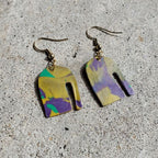 Mardi Gras Arch Earrings
