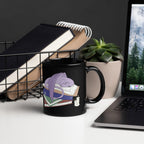 Book Wyrm Black Glossy Mug
