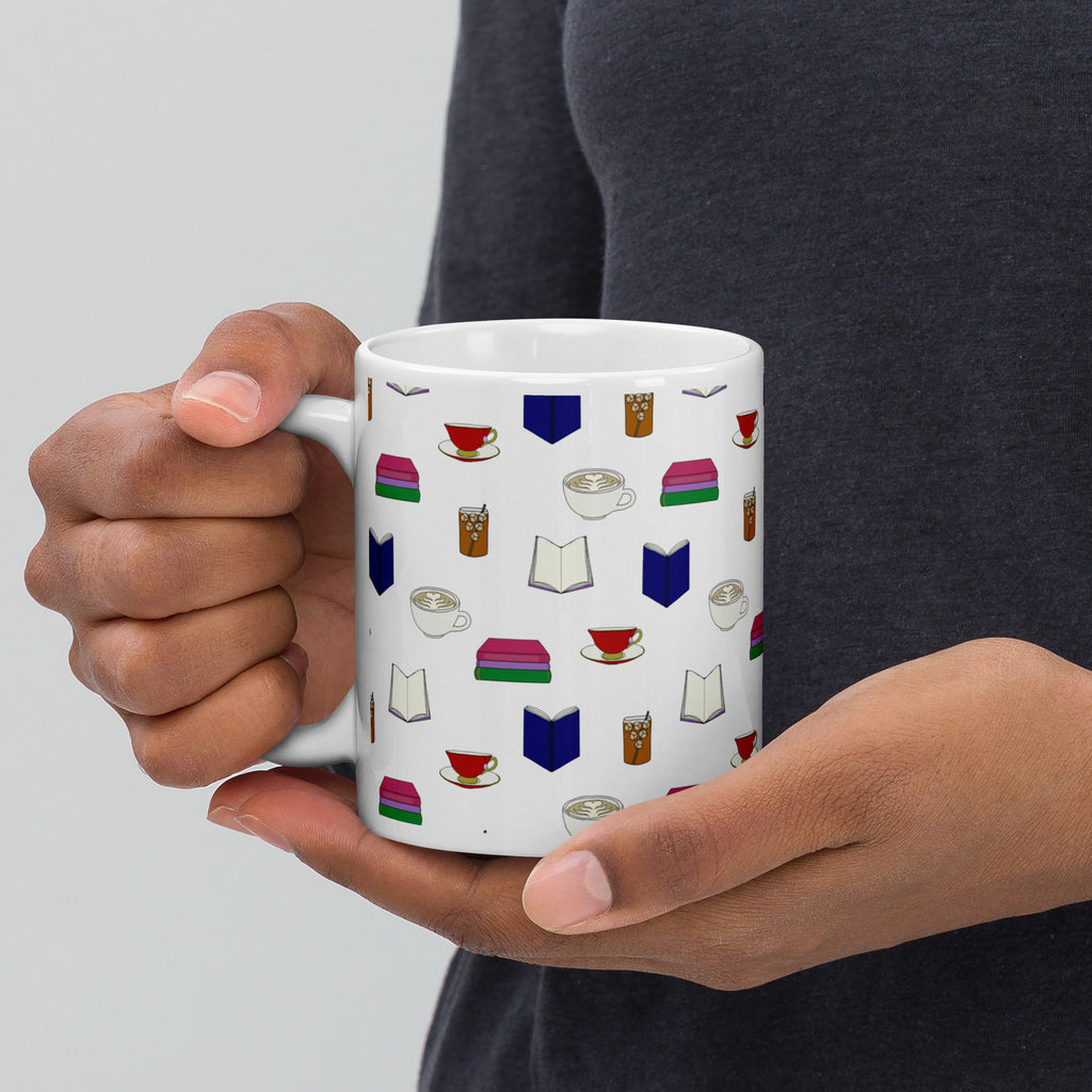Books & Drinks mug