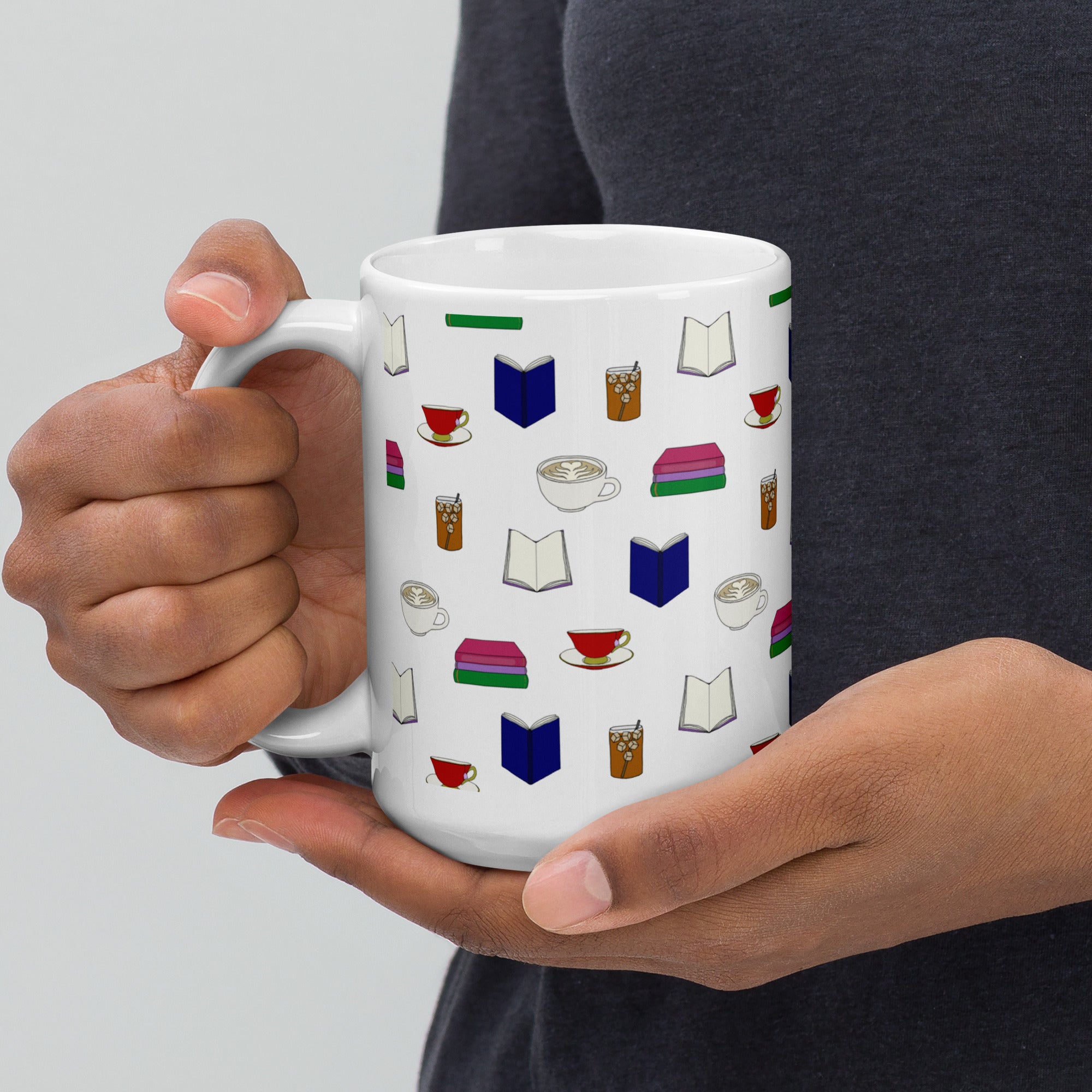 Books & Drinks mug