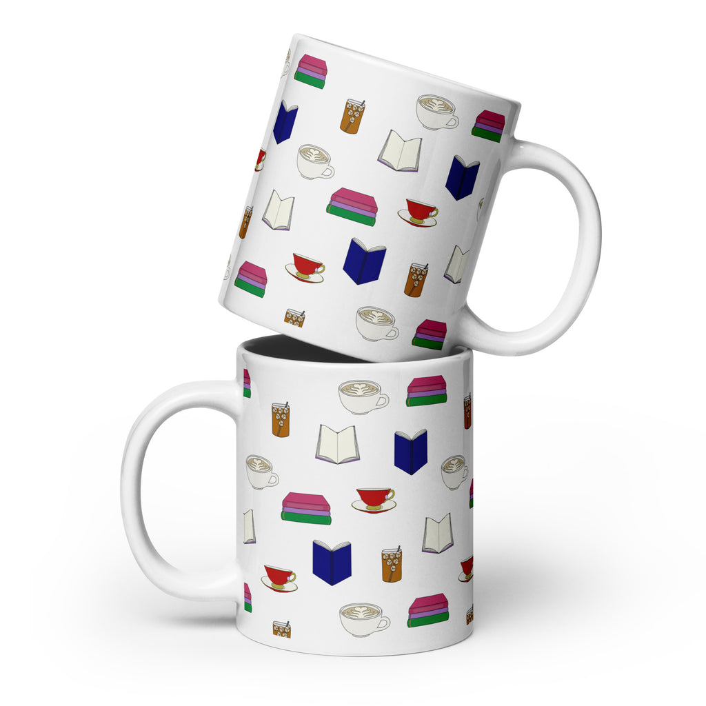Books & Drinks mug