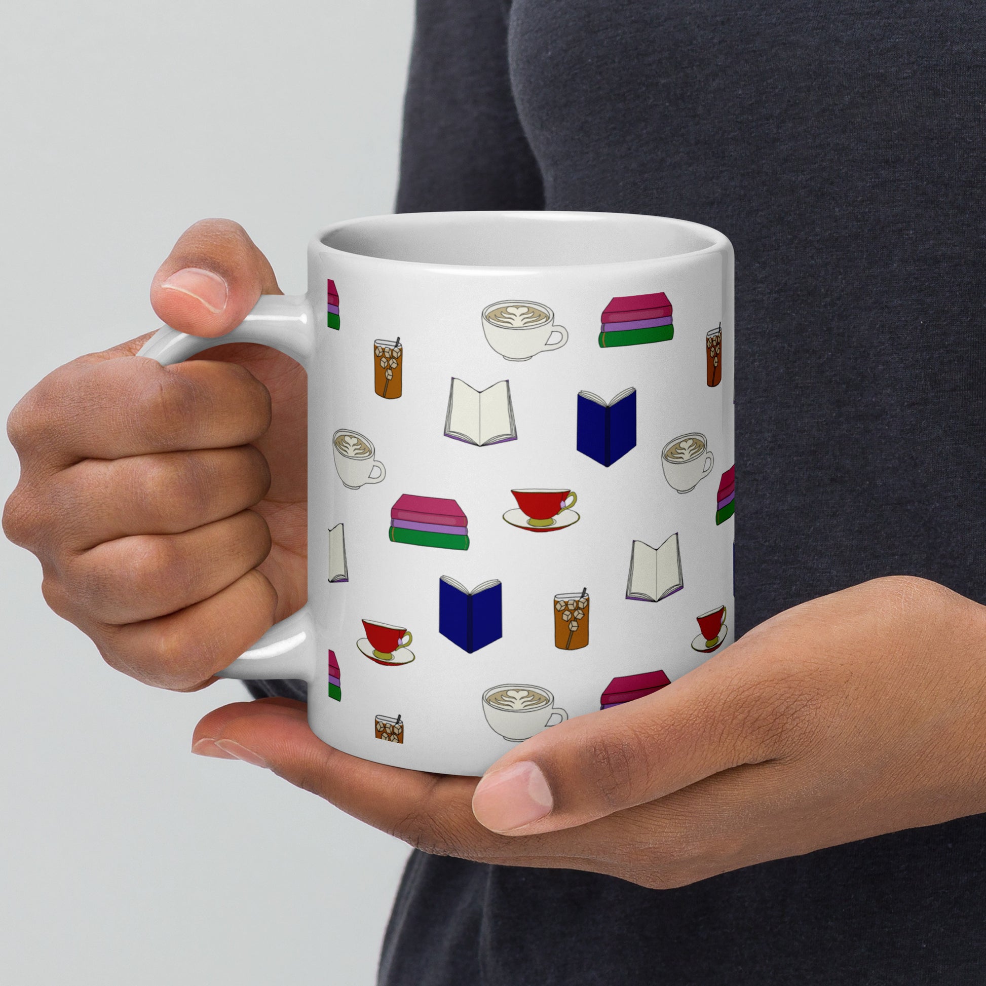 Books & Drinks mug