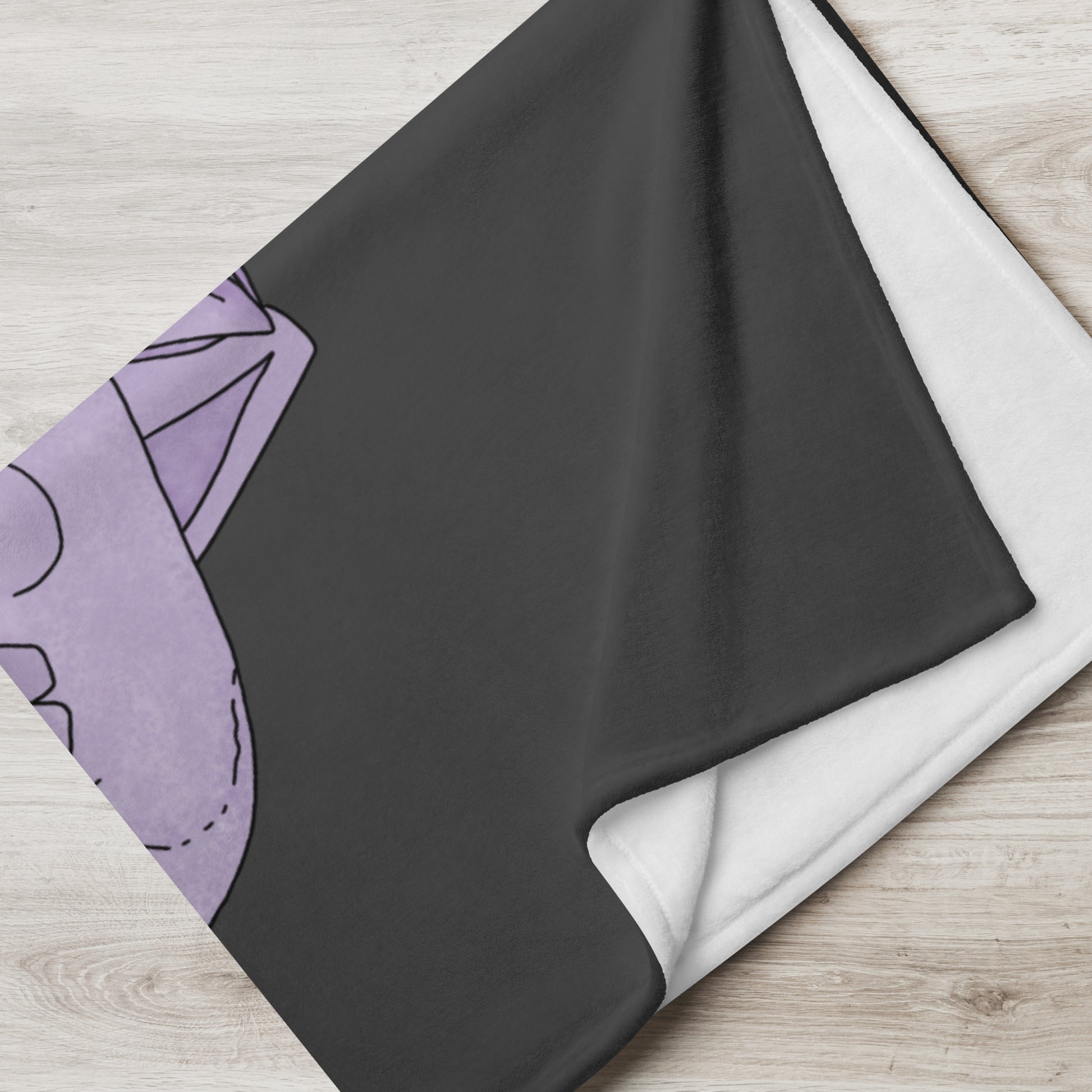 Book Wrym Throw Blanket