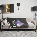 Book Wrym Throw Blanket