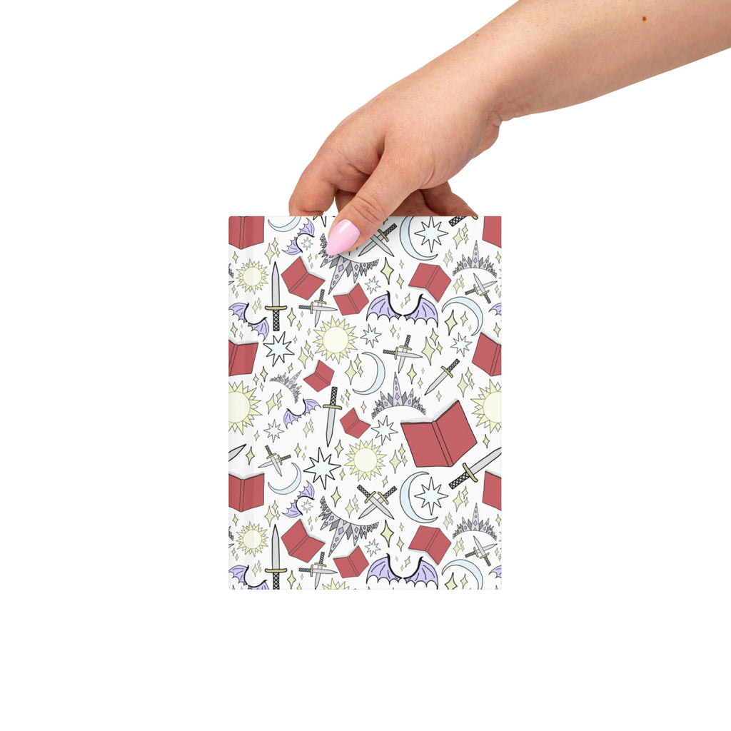 Fantasy Book Hardcover journal matte