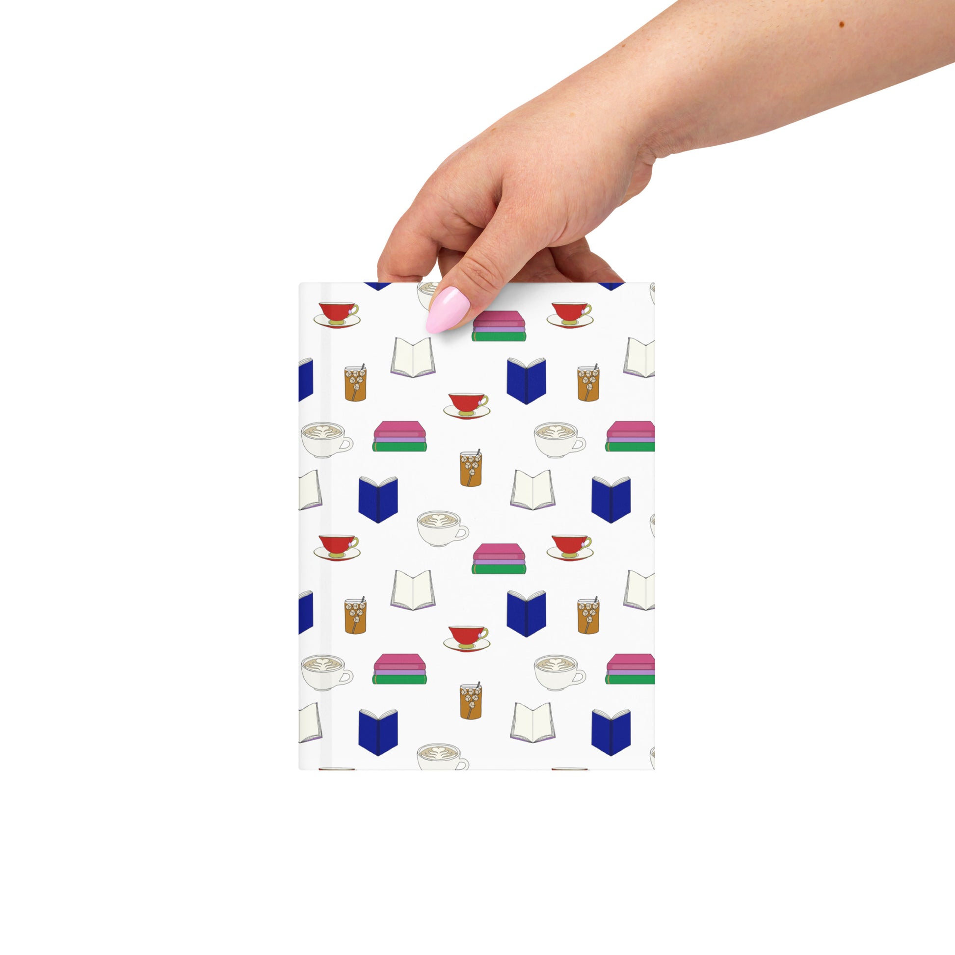 Books & Drinks Hardcover journal matte