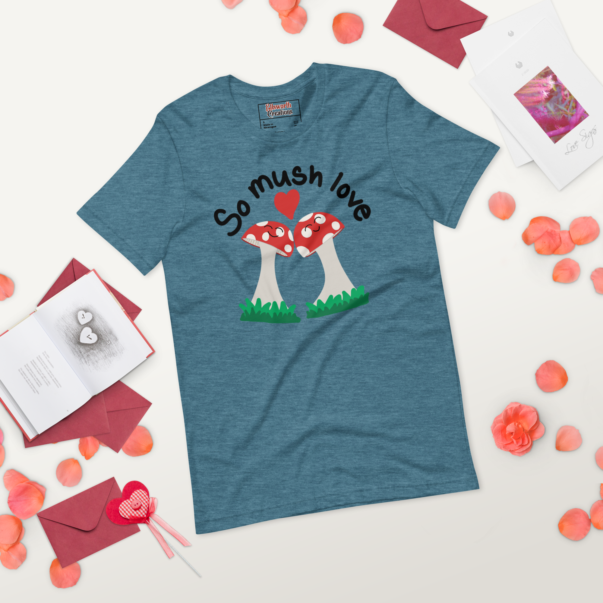 So Mush Love Bella+Canvas Unisex t-shirt