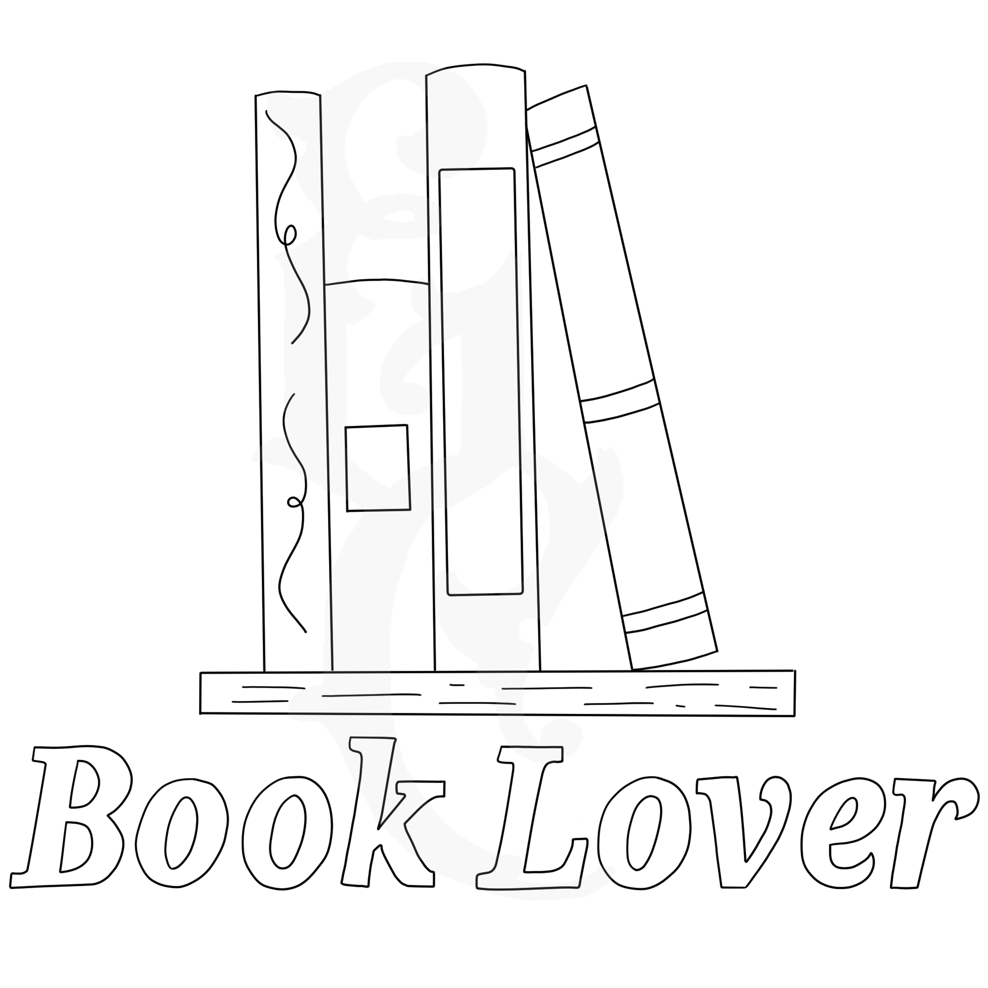 Book Dragon Digital Coloring Sheets