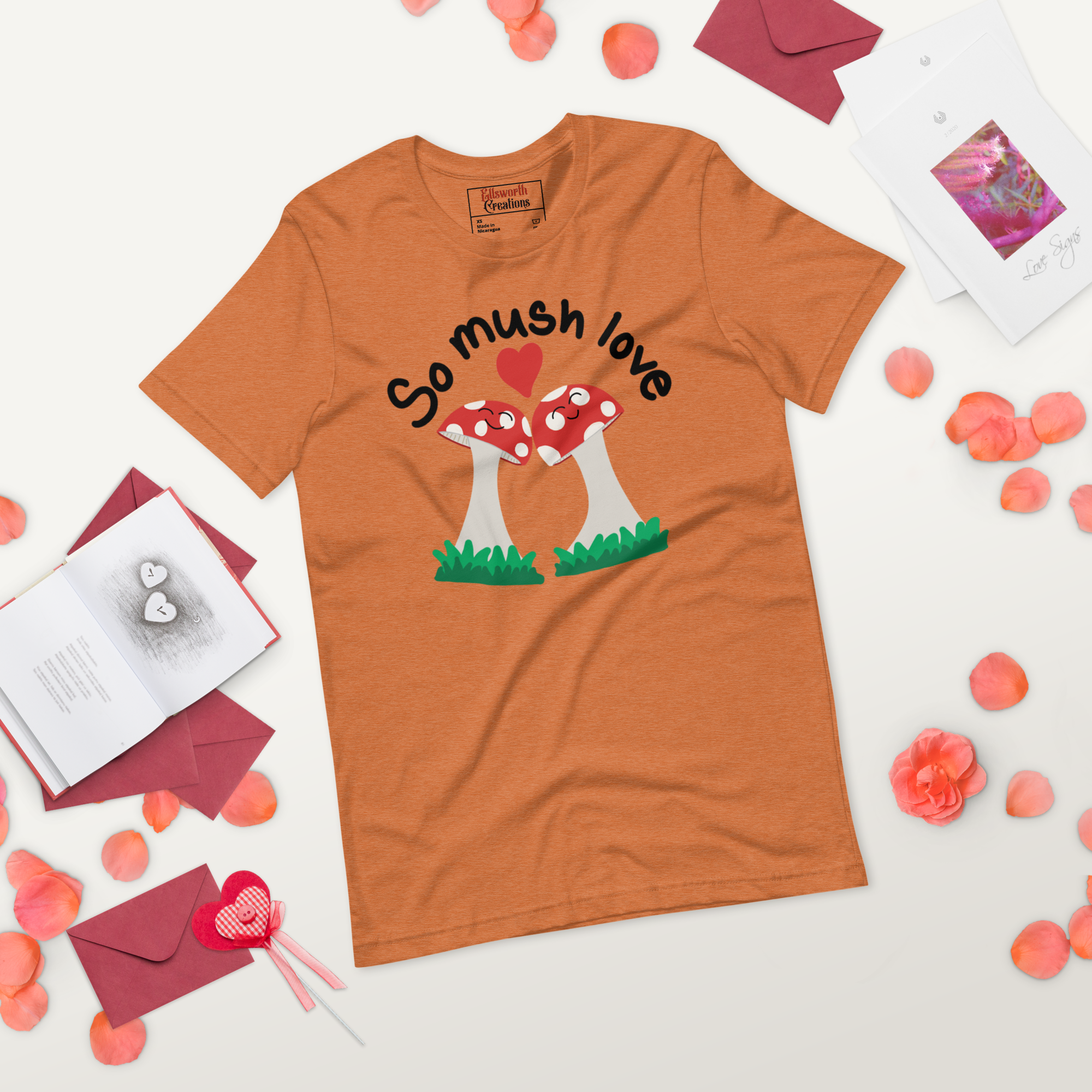 So Mush Love Bella+Canvas Unisex t-shirt