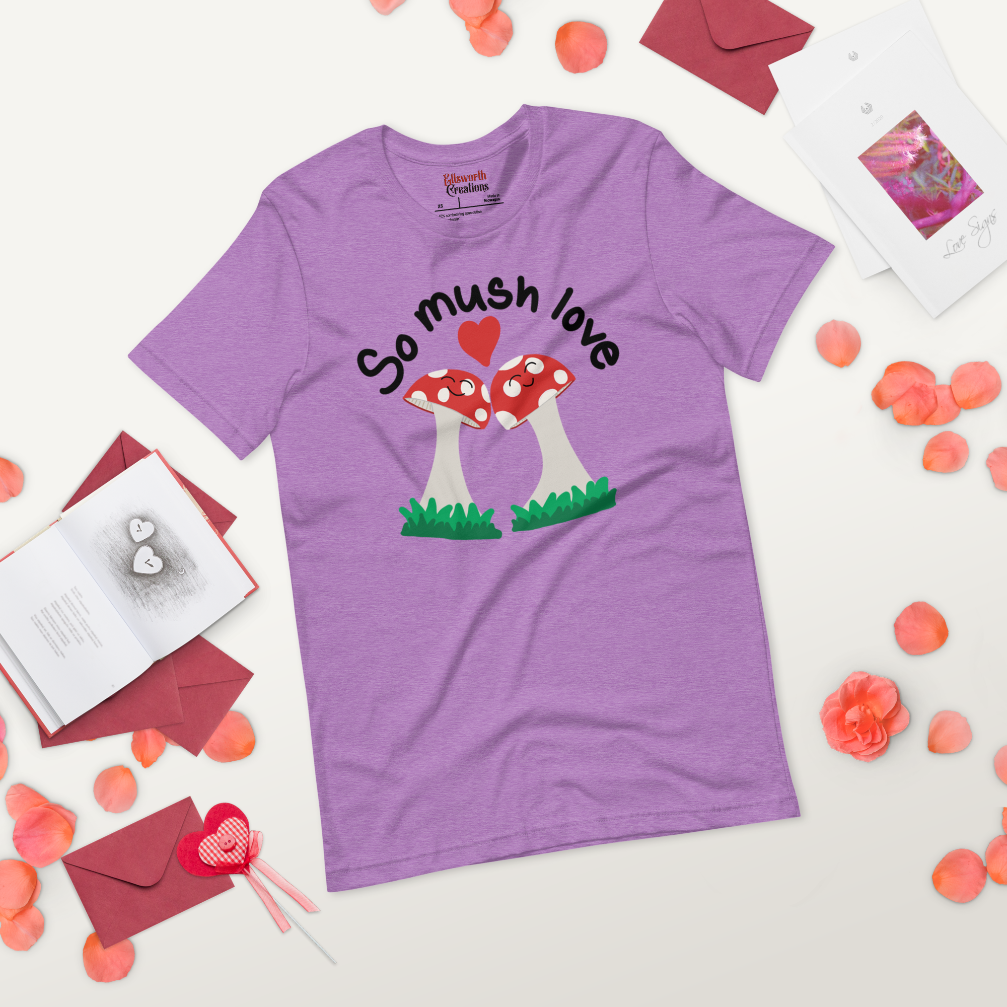 So Mush Love Bella+Canvas Unisex t-shirt