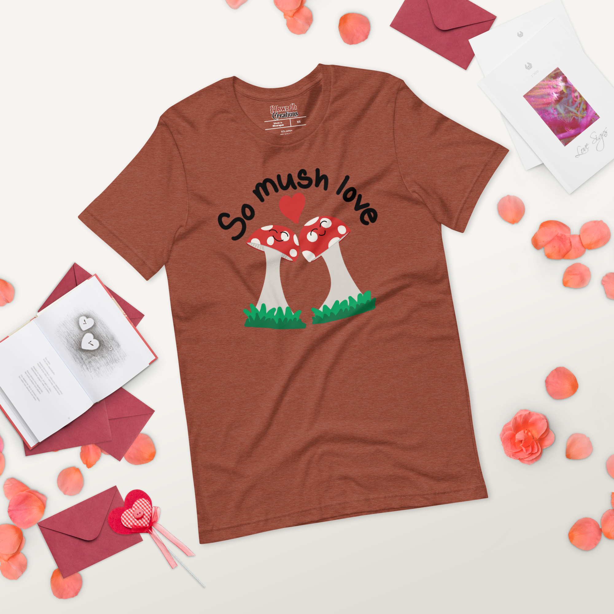 So Mush Love Bella+Canvas Unisex t-shirt